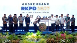 Gubernur Malut membuka kegiatan Musrenbang RKPD 2027 di Gamalama Ballroom Bela Hotel Ternate. || dok : Humas/Adpim Malut