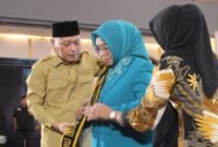 Wakil Gubernur Maluku Utara, Sarbin Sehe, resmi mengukuhkan Bunda Literasi Provinsi Maluku Utara. || dok : Kasedata
