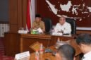 Wakil Gubernur Maluku Utara memimpin Rakor untuk merespons kelangkaan Bahan Bakar Minyak (BBM) subsidi jenis Solar yang belakangan mulai dikeluhkan masyarakat di sejumlah wilayah Maluku Utara. || dok : Humas/Adpim Malut