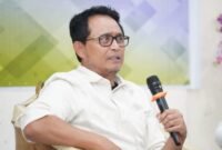 Majelis Pembina Pengurus Wilayah (PW) IKA PMII Maluku Utara, Abubakar Abdullah. || dok : Ilham/Kasedata