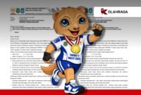 Latar surat pemberitahuan penundaan PORPROV Malut/Logo PORPROV 2026 [Dok : kasedata] 