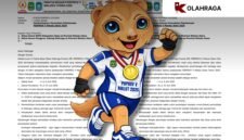 Latar surat pemberitahuan penundaan PORPROV Malut/Logo PORPROV 2026 [Dok : kasedata] 