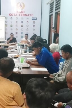 KONI Ternate Finalisasi Keberangkatan Kontingen PORPROV Malut