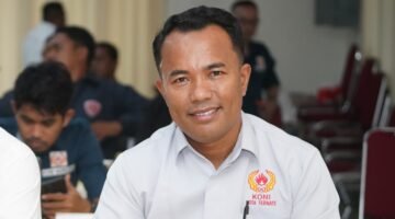 Ketua Harian KONI Kota Ternate, Zulkifli Zam-Zam [dok : kasedata]
