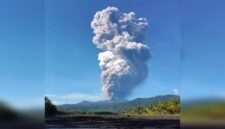 Letusan Gunung Dukono yang terjadi pada Jumat hari ini [Foto : istimewa] 
