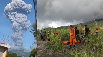 Erupsi Gunung Dukono/Tim SAR Gabungan
