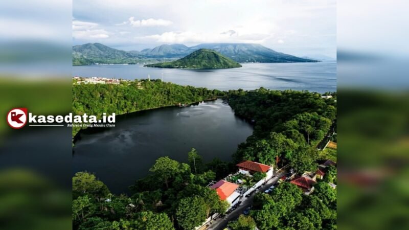 View lago montana diambil dari udara [dok : kasedata]