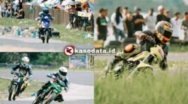 Tiga atlet IMI Kota Ternate saat berlaga di ajang Wali Kota Cup Race I di Kota Tidore, baru-baru ini [dok : kasedata]