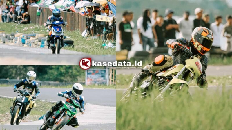 Tiga atlet IMI Kota Ternate saat berlaga di ajang Wali Kota Cup Race I di Kota Tidore, baru-baru ini [dok : kasedata]
