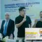 Drawing Cabor Sepak Bola PORPROV V yang berlangsumg di Hotel Grand Majang Ternate [dok : kasedata]