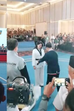 Taekwondo Malut Resmi Dilantik, Gubernur Sherly Terima Sabuk Kehormatan