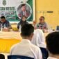 Ketua Komisi IV DPRD Malut, Muhajirin Bailussy dalam agenda reses di SMA Negeri 5 Halmahera Barat. || dok : Kasedata