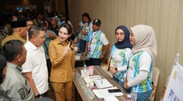 Gubernur Sherly Tjoanda Kunjungi Gerai Pengembangan Karier dari Harita Nickel 
