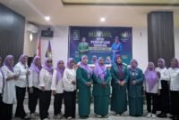 Hj Asma Ismail usai ditetapkan sebagai Ketua DPW Perempuan Bangsa, organisasi sayap Partai Kebangkitan Bangsa. || dok : Sukarsi/Kasedata