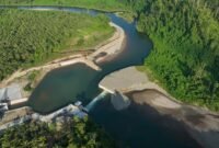 Pompa dan Pengolahan Air di Sungai Akelamo ( Foto : Istimewa)