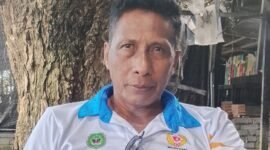 Ketua panitia PORPROV Malut, Makmur Gamgulu [dok : kasedata]