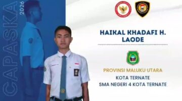 Siswa SMAN 4 Ternate Lolos Paskibraka Nasional, Ukir Sejarah Baru