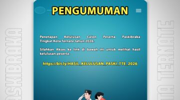 Pemkot Ternate Umumkan 62 Anggota Paskibraka Terpilih, Ini Daftarnya