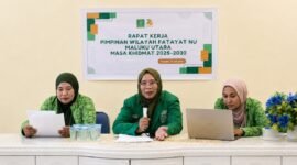 Rapat kerja wilayah (Rakerwil) PW Fatayat Nahdlatul Ulama Maluku Utara. || dok : Kasedata