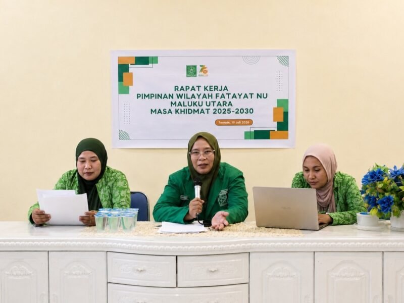 Rapat kerja wilayah (Rakerwil) PW Fatayat Nahdlatul Ulama Maluku Utara. || dok : Kasedata