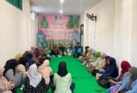 Rpat kerja Pengurus Muslimat Nahdlatul Ulama yang dirangkaikan dengan silaturahim bersama jajaran Pengurus Fatayat NU Maluku Utara. || dok : Kasedata