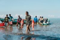 Laut Obi yang masih terjaga kelestariannya menjadi sumber mata pencaharian nelayan lokal di Desa Soligi