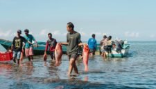 Laut Obi yang masih terjaga kelestariannya menjadi sumber mata pencaharian nelayan lokal di Desa Soligi