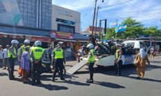 Satlantas Tertibkan Parkir Liar di Pasar Gamalama