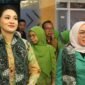 Gubernur Maluku Utara bersama Wakil Menteri Koperasi RI tiba dilokasi acara pelantikan. || dok : Humas/Adpim Malut