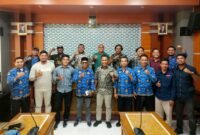 Panitia usai menggelar Technical Meeting (TM) dengan seluruh manajer tim di Gedung Rektorat Universitas Khairun [dok : zulkifli/kasedata]