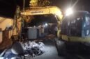 Perbaikan jalan utama di Kelurahan Kayu Merah oleh BPJN Maluku Utara [Foto : haerun/kasedata]