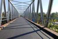 Penanganan berkala Jembatan Ake Oba yang selesai dikerjakan oleh PPK 2.1 BPJN Malut, Jumat (31/7/2026). 