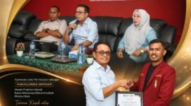 Kepala Dinas Pendidikan dan Kebudayaan Provinsi Maluku Utara saat menjadi narasumber Seminar yang dilaksanakan pengurus DPD IMM Maluku Utara. || dok : Kasedata