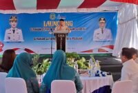 Wakil Gubernur Maluku Utara, H. Sarbin Sehe resmikan Gerakan Cepat Peduli Lingkungan Sekolah dan Gerakan Satu Rekening Satu Pelajar yang dipusatkan di SMA Negeri 3 Kota Ternate. || dok : Ilham/Kasedata