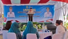 Wakil Gubernur Maluku Utara, H. Sarbin Sehe resmikan Gerakan Cepat Peduli Lingkungan Sekolah dan Gerakan Satu Rekening Satu Pelajar yang dipusatkan di SMA Negeri 3 Kota Ternate. || dok : Ilham/Kasedata
