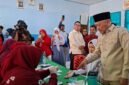 Wakil Gubernur Maluku Utara meninjau langsung pelaksanaan Pengecekan Kesehatan Gratis (PKG) bagi pelajar di SMA Negeri 3 Kota Ternate. || dok : Ilham/Kasedata