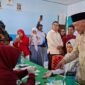 Wakil Gubernur Maluku Utara meninjau langsung pelaksanaan Pengecekan Kesehatan Gratis (PKG) bagi pelajar di SMA Negeri 3 Kota Ternate. || dok : Ilham/Kasedata