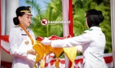 Gubernur Maluku Utara Pimpin Upacara HUT ke-81 RI di Sofifi