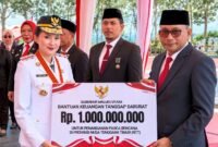 Pemprov Maluku Utara menyalurkan bantuan keuangan tanggap darurat sebesar Rp 1 miliar untuk mendukung penanganan bencana yang melanda masyarakat di Nusa Tenggara Timur (NTT). || dok : Kasedata