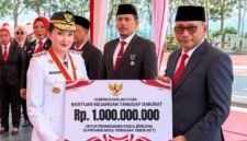 Pemprov Maluku Utara menyalurkan bantuan keuangan tanggap darurat sebesar Rp 1 miliar untuk mendukung penanganan bencana yang melanda masyarakat di Nusa Tenggara Timur (NTT). || dok : Kasedata