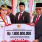 Pemprov Maluku Utara menyalurkan bantuan keuangan tanggap darurat sebesar Rp 1 miliar untuk mendukung penanganan bencana yang melanda masyarakat di Nusa Tenggara Timur (NTT). || dok : Kasedata