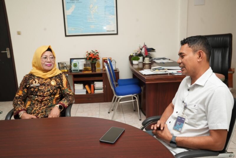 Asisten II Bidang Perekonomian dan Administrasi Pembangunan Setda Provinsi Maluku Utara, Sri Haryanti Hatari. || dok : Kasedata
