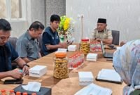 Audiensi Wakil Gubernur Maluku Utara, H. Sarbin Sehe bersama pihak PT Pupuk Indonesia di Kediaman Crysant Ternate. || dok : Kasedata