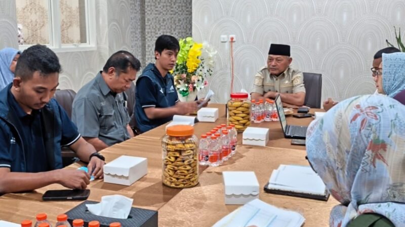 Audiensi Wakil Gubernur Maluku Utara, H. Sarbin Sehe bersama pihak PT Pupuk Indonesia di Kediaman Crysant Ternate. || dok : Kasedata