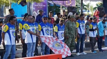 Sekda Provinsi Maluku Utara secara resmi membuka kegiatan Drag Bike dan Drag Race Gubernur Maluku Utara Cup II serta Kejuaraan Daerah Road Race Piala Gubernur Maluku Utara 2026. || dok : Kasedata