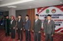 Pelantikan dan Pengambilan Sumpah Jabatan Anggota Komisi Informasi Maluku Utara Periode 2026–2030 di Ruang Bidadari, Lantai IV Kantor Gubernur Maluku Utara. || dok : Kasedata