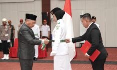 Paskibraka Maluku Utara 2026 Resmi Dikukuhkan, 32 Putra-Putri Siap Kibarkan Merah Putih