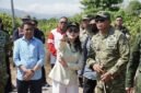 Gubernur Maluku Utara Sherly Tjoanda bersama Kepala Staf Umum (Kasum) TNI, Letnan Jenderal TNI Richard Taruli Horja Tampubolon, meninjau langsung lokasi Proyek Strategis Nasional (PSN) di eks HGB PT Darko. || dok : Kasedata
