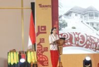 Gubernur Maluku Utara, Sherly Tjoanda resmi membuka Rapat Kerja Nasional (Rakernas) Jaringan Kota Pusaka Indonesia (JKPI) ke-XII Tahun 2026. || dok : Kasedata