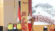 Gubernur Maluku Utara, Sherly Tjoanda resmi membuka Rapat Kerja Nasional (Rakernas) Jaringan Kota Pusaka Indonesia (JKPI) ke-XII Tahun 2026. || dok : Kasedata